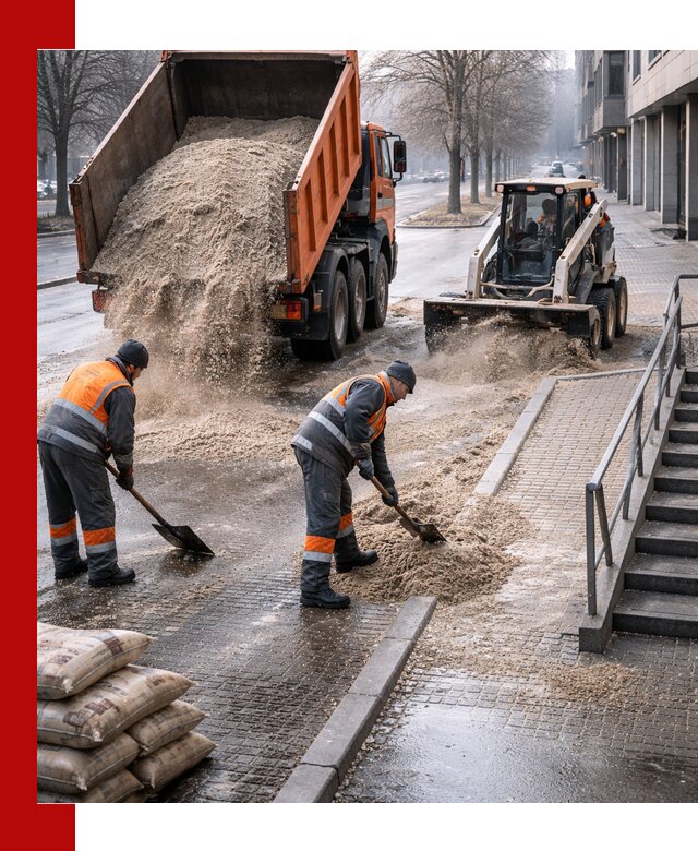 Поставка противогололедных материалов в Иркутске