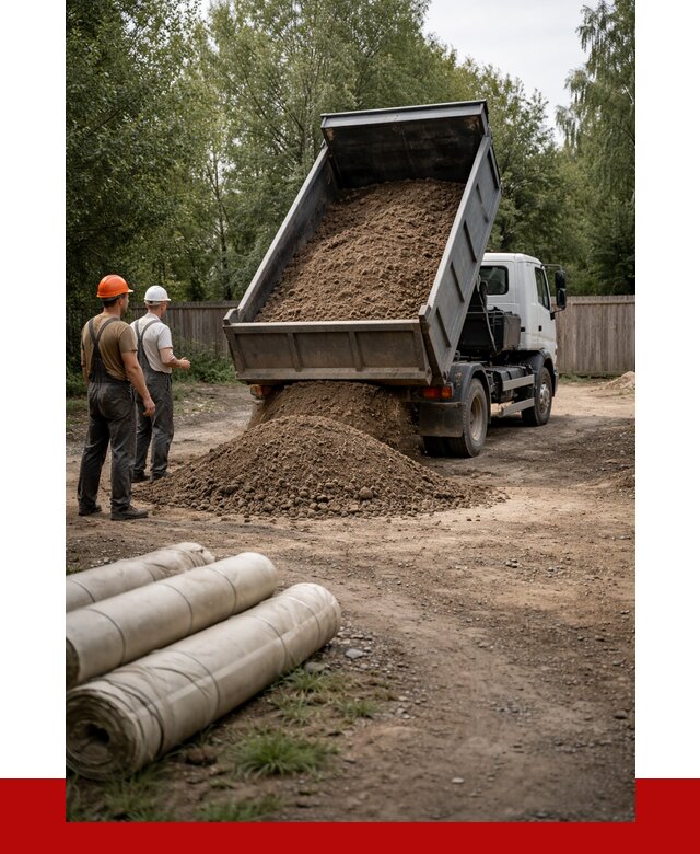 Доставка сыпучих материалов самосвалом в [cvi] от 4376 р. | ПРОНЕРУДРкт