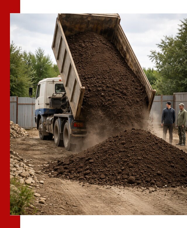 Доставка самосвалом 10 кубов в Иркутске быстро и надёжно