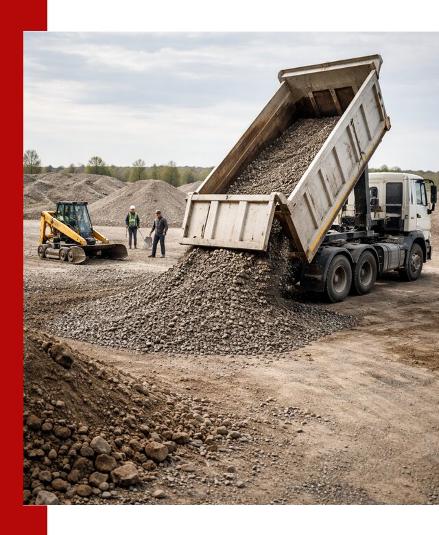 Доставка самосвалом 25 м³ в Иркутске быстро и надежно