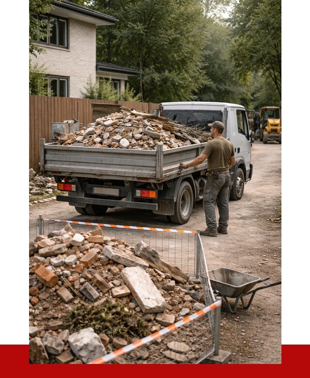 Вывоз строительного мусора с погрузкой в Иркутске от 7814 р | ПРОНЕРУДРкт