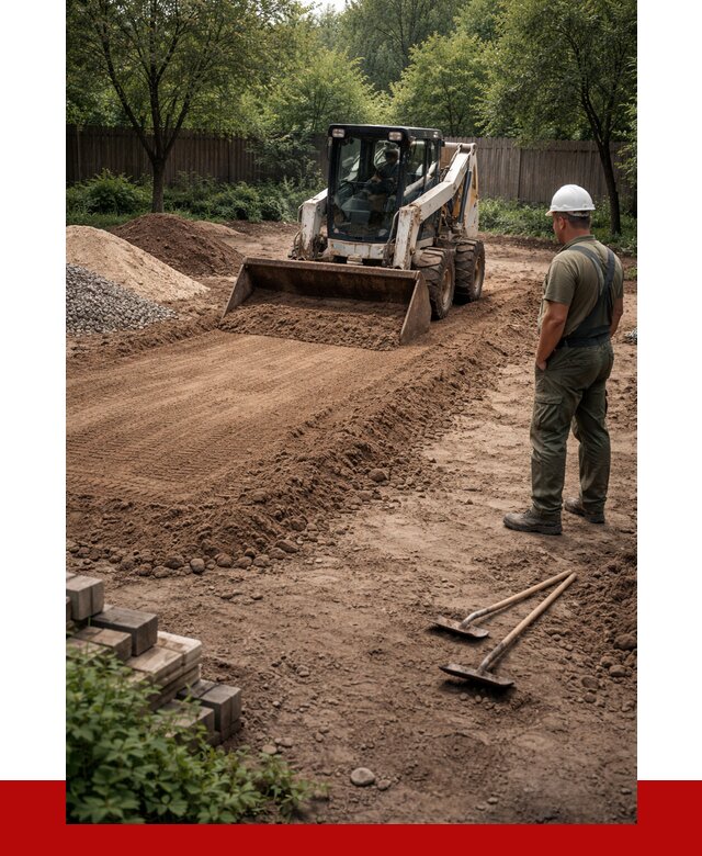 Выравнивание участка под ключ в Иркутске от 3647 р. | ПРОНЕРУДРкт