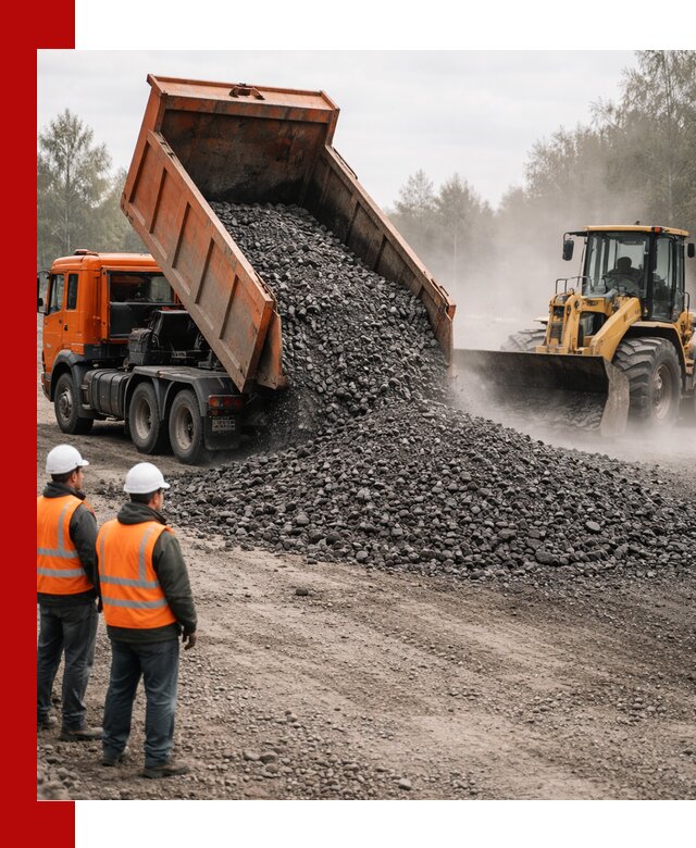 Доставка и продажа асфальтовой крошки в Иркутске